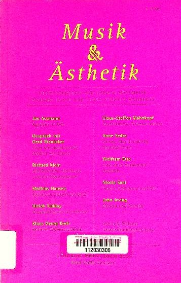 Musik & Asthetik