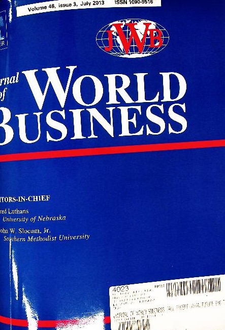 Journal of world business : JWB