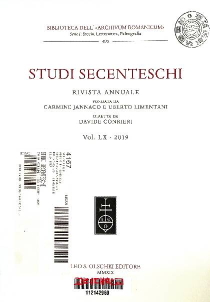 Studi secenteschi