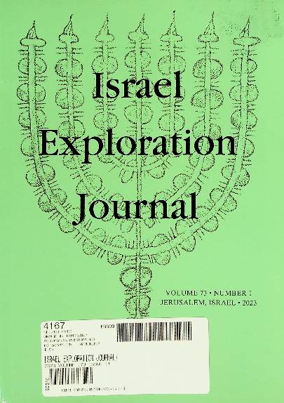 Israel exploration journal