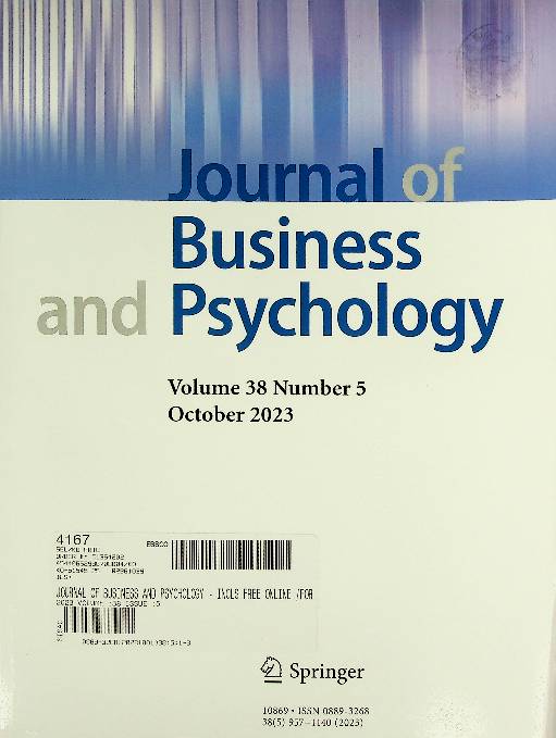 Journal of business and psychology